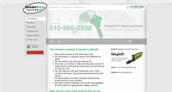 Desktop Screenshot of greenkeyslocksmith.com